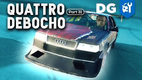 Building a Quattro DTM-Style Front Bumper from Fiberglass | #Debocho [S3 E5]