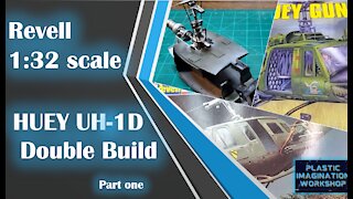 HUEY UH-1D Double-Build Part One