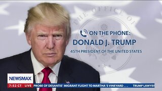 Former President Donald Trump joins "Wake Up America" | Full Interview