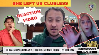 REACTION VIDEO to Meidas Supporter MAGA Question LEAVES Founders STUNNED during LIVE Meeting