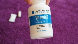 Review of Lake Avenue Nutrition Vitamin C Quali-C 1,000 mg - 60 Veggie Capsules