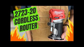 Milwaukee M18 FUEL Cordless Compact Router 2723-20 - Quick, Detailed Review