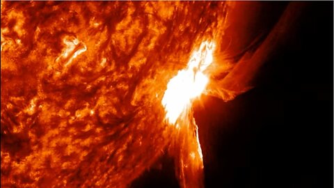 Powerful Solar Flare, S2 Proton Storm at Earth, Super-Wide CME