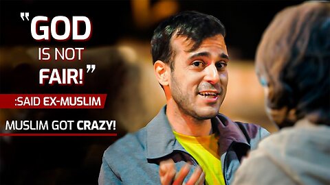 Muslim Got Crazy When Ex-Muslim Said: "God is Not Fair!” - Street Interview