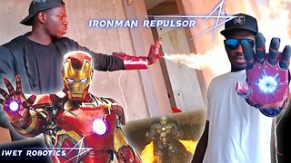 Real life Ironman suit repulsor