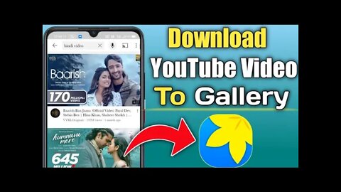 How to download youtube video in Mobile Gallery | Youtube Downloader | Zaid Tech