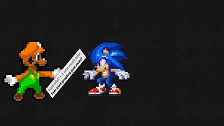 Sonic has a gun