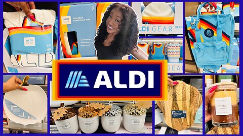 Aldi Shop With Me💙NEW Aldi Gear💙New Aldi Decor | New Aldi Clearance & More | #aldifinds