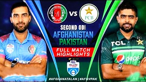 Afghanistan vs Pakistan Cricket Full Match Highlights (2nd ODI) _ Super Cola Cup _ ACB[720]