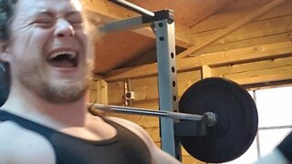 BONUS VIDEO! EASY BACK-OFF SET 60x5 Kgs OVERHEAD PRESS