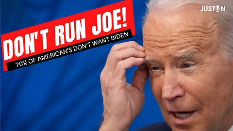 70% of Americans Don't Want Biden to Run Again