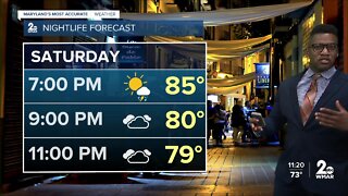 WMAR-2 News Patrick Pete's Friday weather