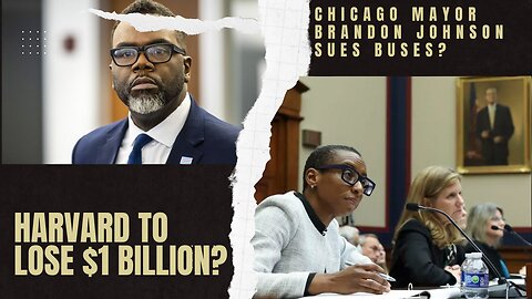 Claudine Gay Costs Harvard 1 Billion, Mayor Brandon Johnson Blames Bus for Migrant Crisis | S1.EP1