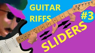 Guitar Riffs Sliders #3 By Gene Petty #Shorts