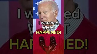 BIDEN stars SCREAMING for No Reason #shortsvideo