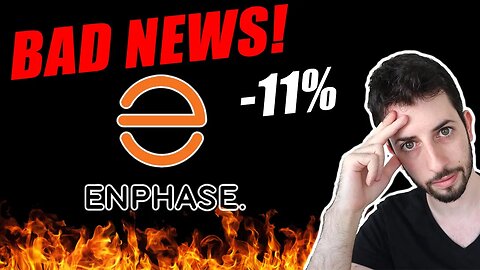 Enphase Stock and SolarEdge Stock CRASH After Preliminary Financial Results