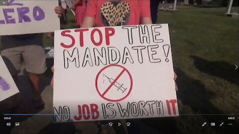 Winston-Salem Healthcare Workers Say "HARD NO" to MEDICAL TYRANNY from Novant Health - Part 1