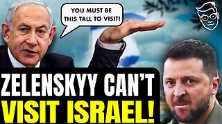 Desperate Zelenskyy REJECTED By Israel! Ukraine President Visit SHUT DOWN By Israeli Gov: 'No Time'