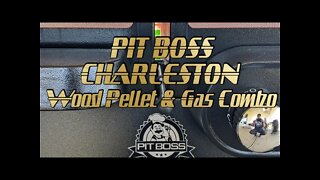 PIT BOSS CHARLESTON Wood Pellet & Gas Combo