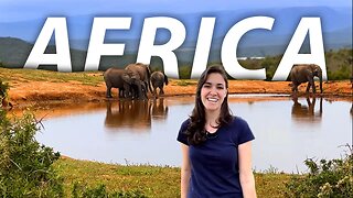 Wild Safari At ADDO ELEPHANT PARK | Garden Route, Cape Town | Travel to South Africa 🦁🦓