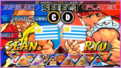 Street Fighter III 2nd Impact: Giant Attack (panflin Vs. jp590) [Uruguay Vs. Uruguay]