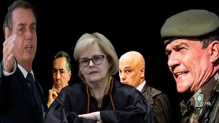 AGORA!! Bolsonaro Sinalizou / Tribunal Militar VS Barroso / STF pode derrubar graça de Silveira