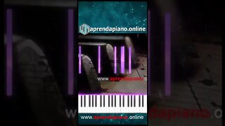 CLUBE DO GROOVE PIANO 09 APRENDA PIANO ONLINE #Shorts