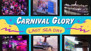 Carnival Glory Group Cruise | Last Sea Day