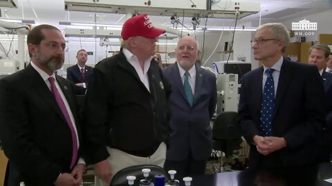 President Trump Visits the Centers for Disease Control and Prevention