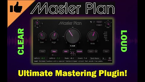 MASTER PLAN - Ultimate Music Mastering Plugin