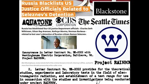 Russiagate: Department of Justice Officials Blacklisted - Connections to Crisis Actor Networks