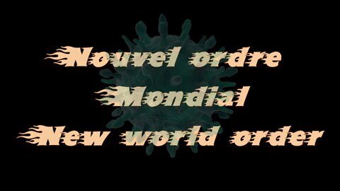 Possible New world order/Possibilté d'un nouvel ordre mondial?