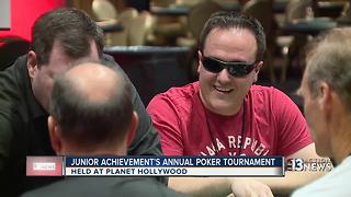 Junior Achievements annual charity poker tournament