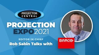 Projection Expo 2021 - Barco Booth Overview