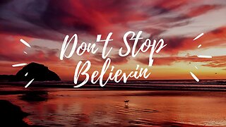 DON'T STOP BELIEVIN' by Journey (KARAOKE)
