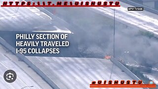 Philly I-95 Highway Collapses #VishusTv 📺