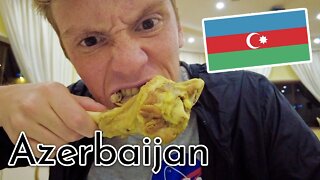 Eating AZERBAIJANI FOOD in GANJA! Azerbaijan Travel Vlog