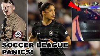 US National Women's Soccer League team PANICS after ex player flashes Nazi Salute at Jews in LA!