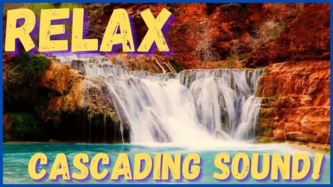 Soothing waterfall sound Rest, sleep, meditate, pray, study, concentrate with nature!
