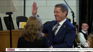 Jim Pillen and other state officials sworn in