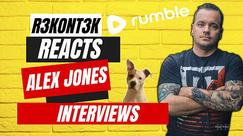 📺R3K Reacts | Insightful Interviews | Alex Jones and The Secrets Of The Fourth Turning