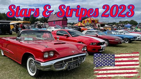 Stars and Stripes 2023 American Car Show Tatton Park - Part 1 - The Cars and Trucks