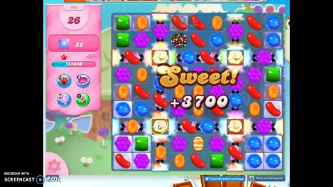 Candy Crush Level 906 Audio Talkthrough, 2 Stars 0 Boosters