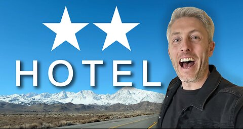 My Two Star Hotel Stay ** | Bishop CA | Adventure, Food, Sleep!
