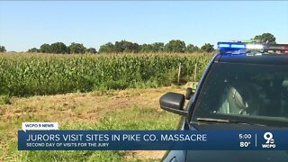 Pike County murder trial jury visits murder site