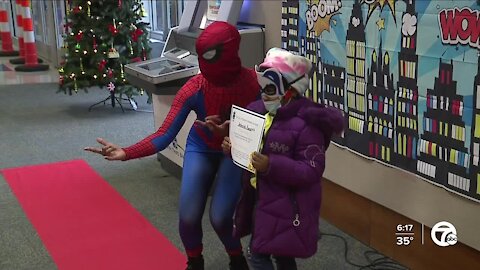 City of Detroit encouraging COVID-19 safety with 'Super Hero' vaccination event