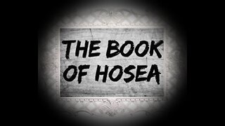 Introduction To Hosea (Trei Asar)