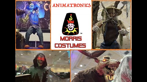 🎃Morris Costumes 2023 Halloween Animatronic INSANE lineup!!!👻