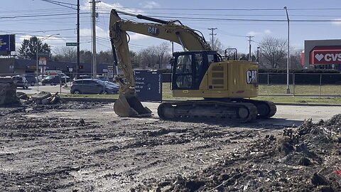 Digging out a solid weep hole