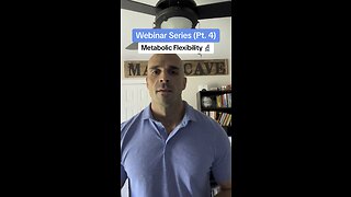 The science of obesity webinar series Pt 4. Metabolic flexibility.